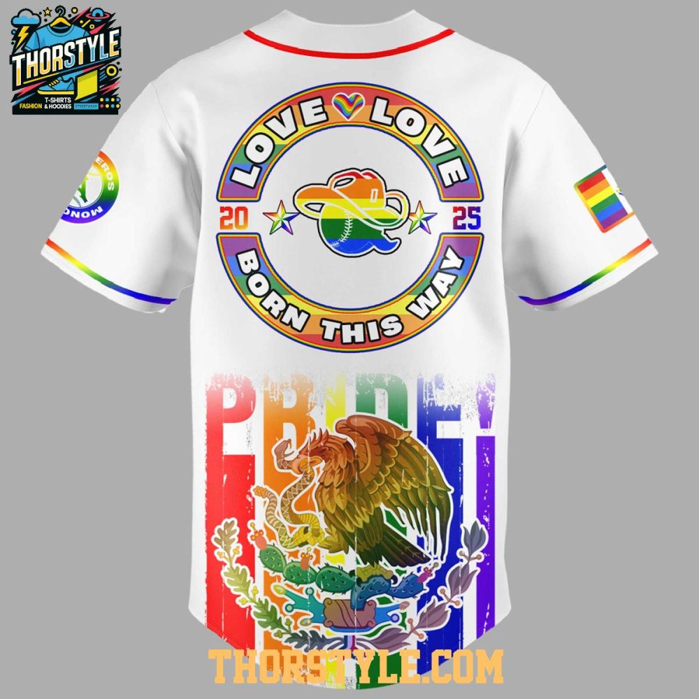 Dorados De Chihuahua 2025 Happy Pride Month Baseball Jersey - Image 3