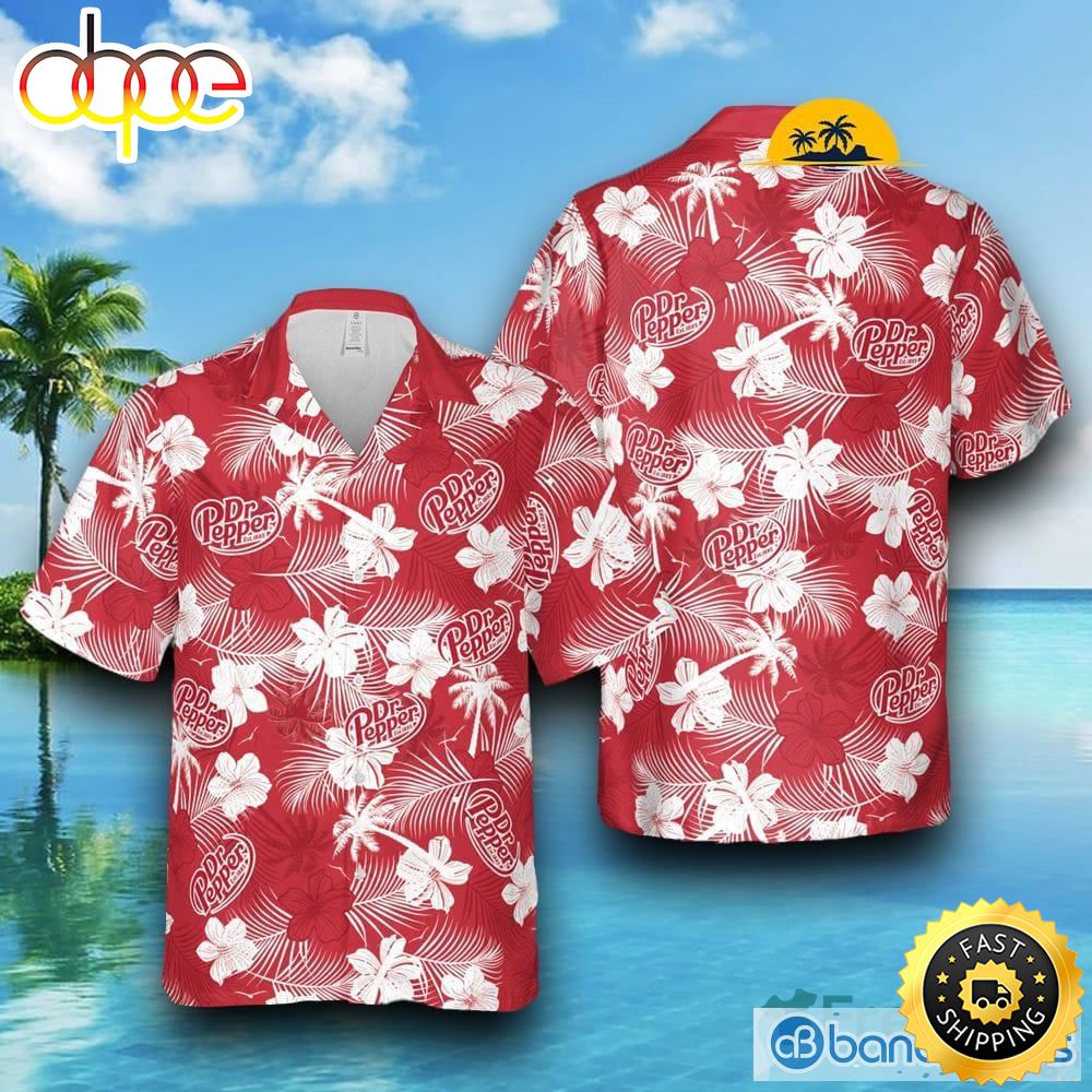 Dr-Pepper Hawaiian Shirt Design 12 For Men And Women