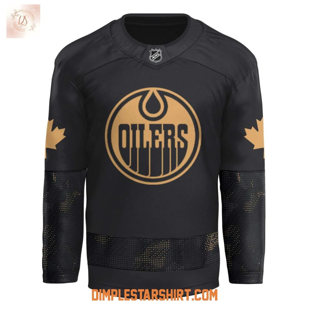 Edmonton Oilers Canadian Forces Appreciation Hockey Jersey - Image 2