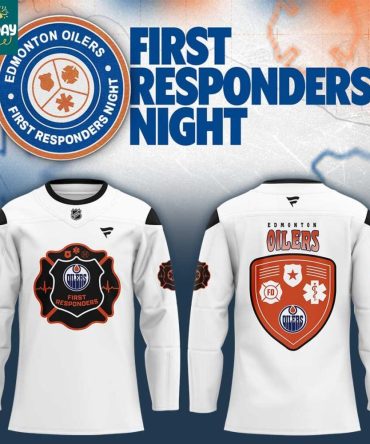 Edmonton Oilers X First Responders 2026 Night Hockey Jersey