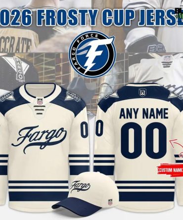 Fargo Force 2026 Frosty Cup Special Edition Hockey Jersey