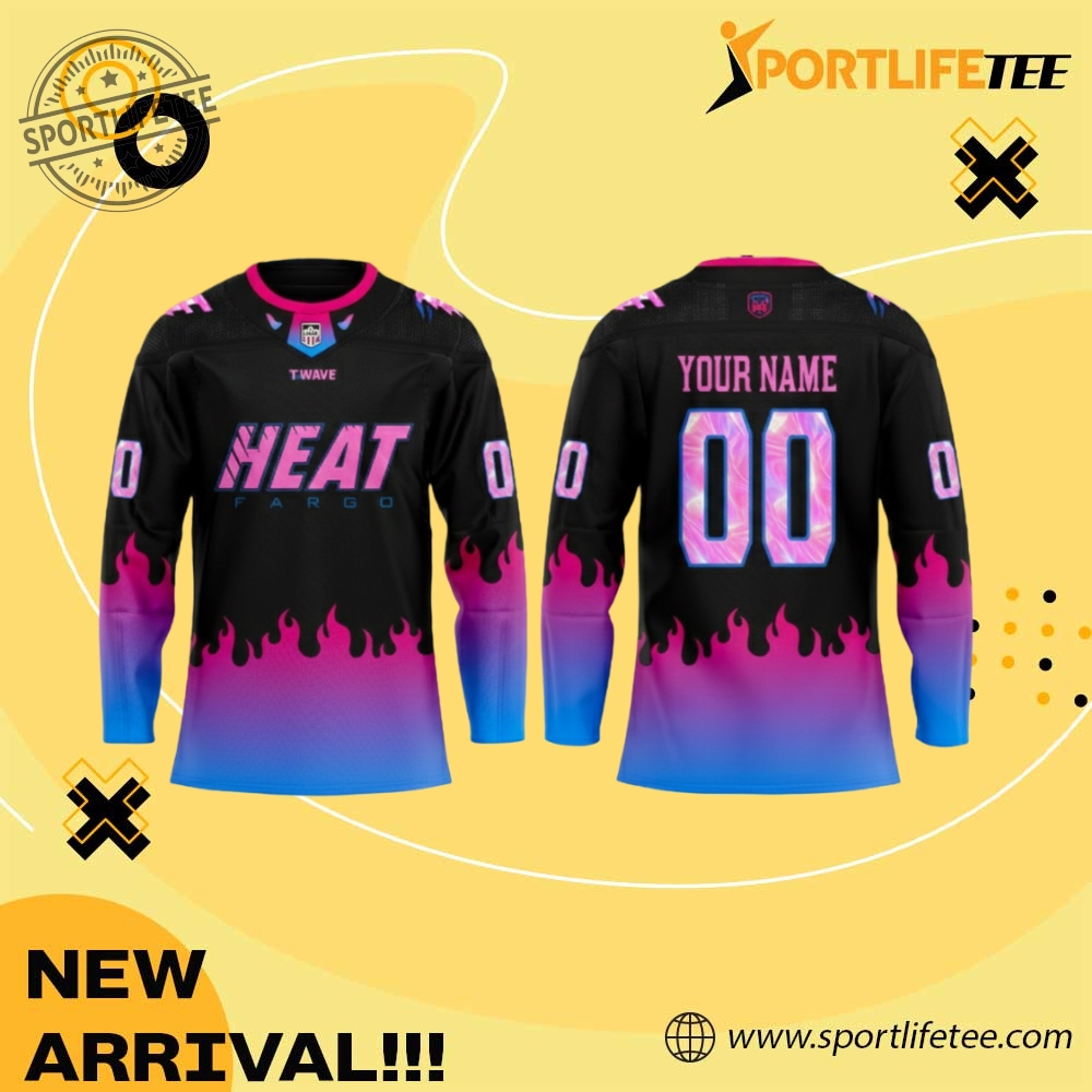 Fargo Force Introducing The Fargo Heat 2026 Hockey Jersey
