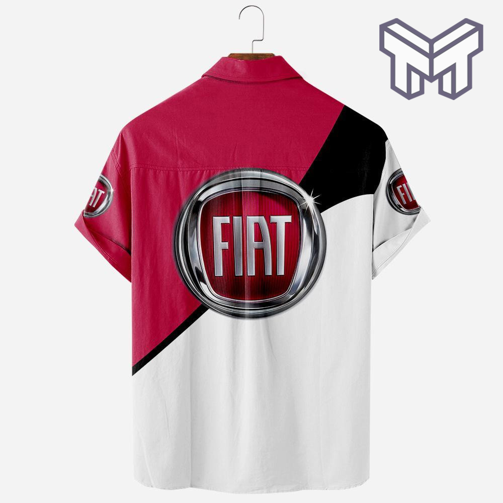 Fiat Car Apparel, Fiat Car Hawaiian Shirt - Image 2