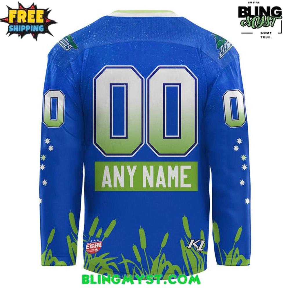 Florida Everblades Home 239 Special Edition Hockey Jersey - Image 3