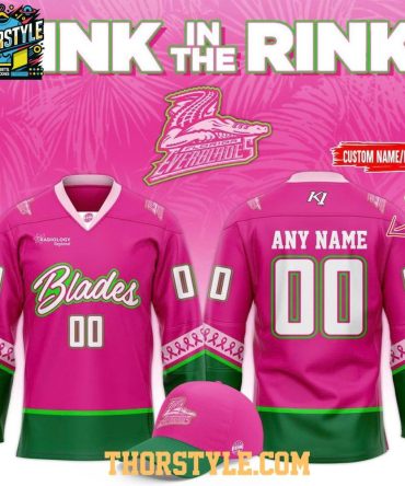 Florida Everblades Pink In The Rink 2026 Personalized Hockey Jersey