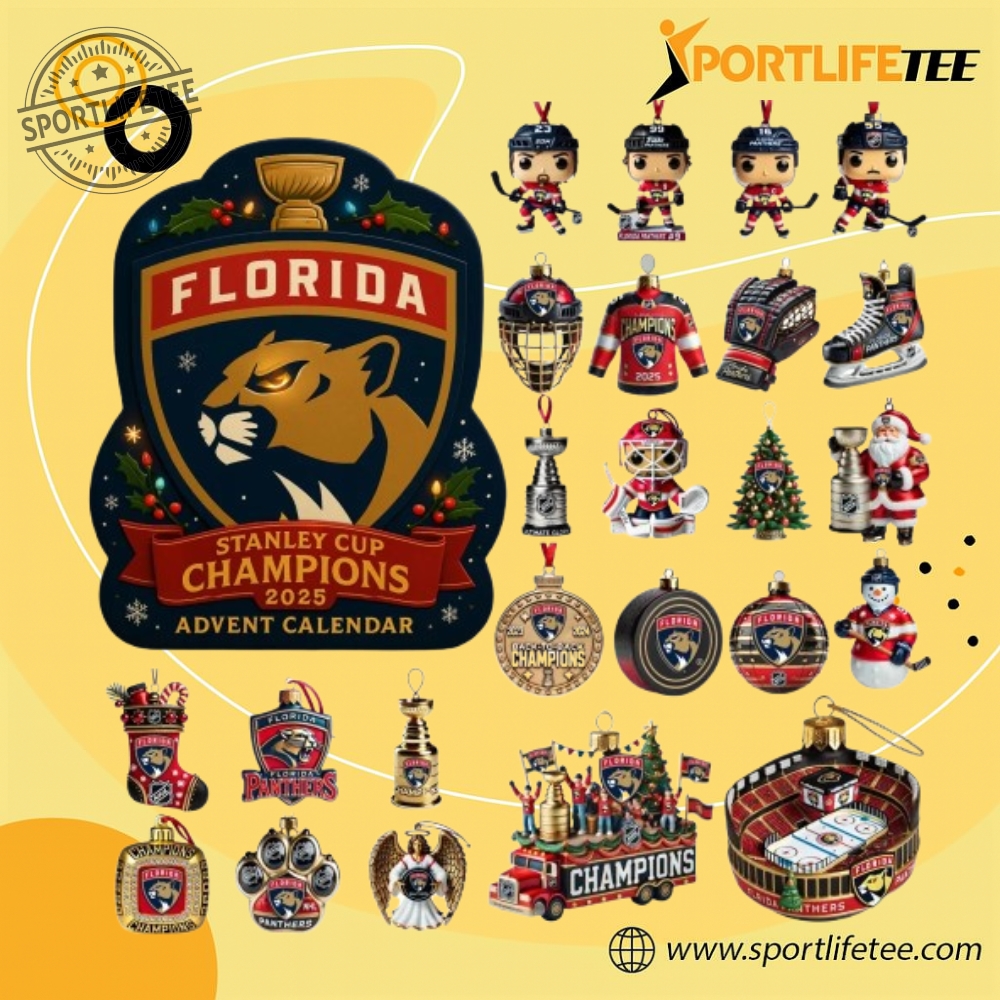 Florida Panthers 2025 Champions Advent Calendar Gift For Fans - Image 2