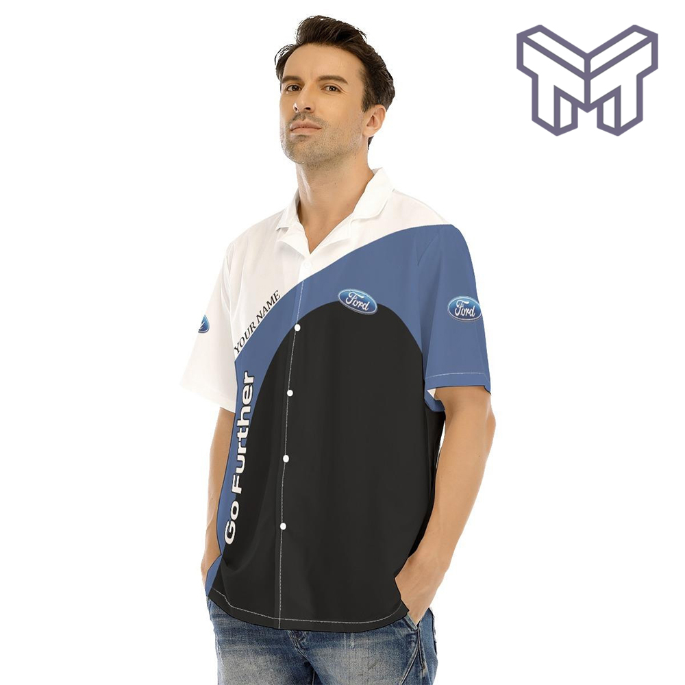Ford Go Further Apparel, Ford Go Further Custom Hawaiian Shirt - Image 4