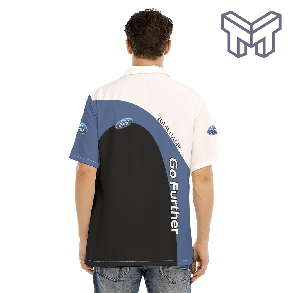 Ford Go Further Apparel, Ford Go Further Custom Hawaiian Shirt - Image 5