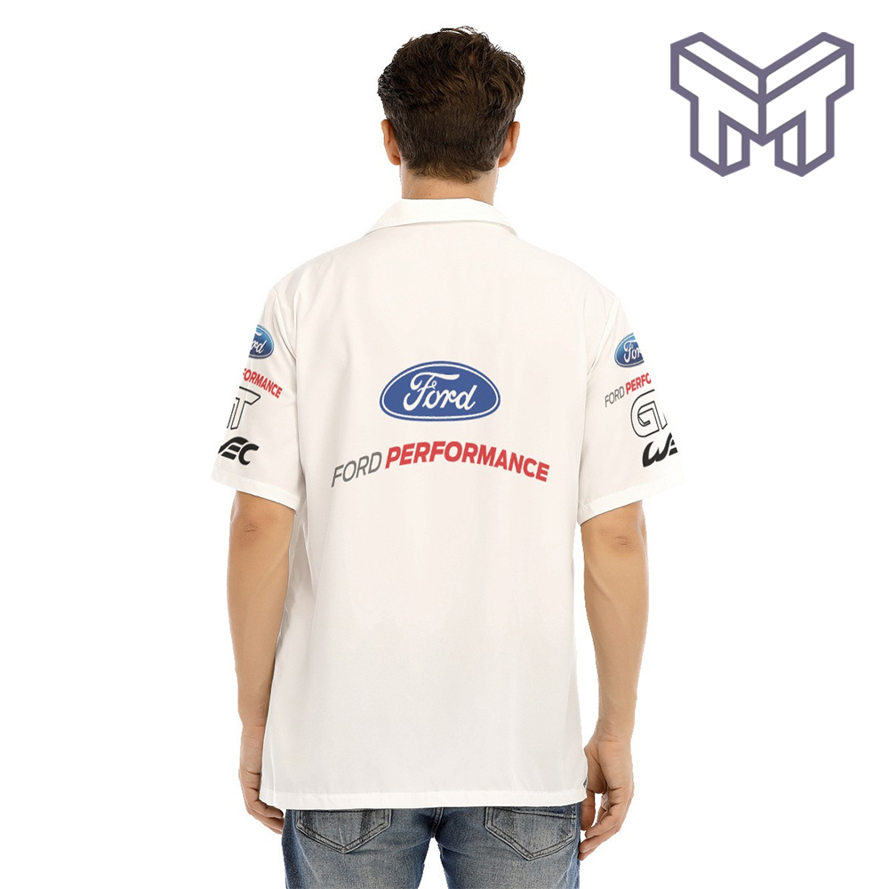 Ford Performance Racing Sparco Apparel, Ford Performance Custom Hawaiian Shirt - Image 4