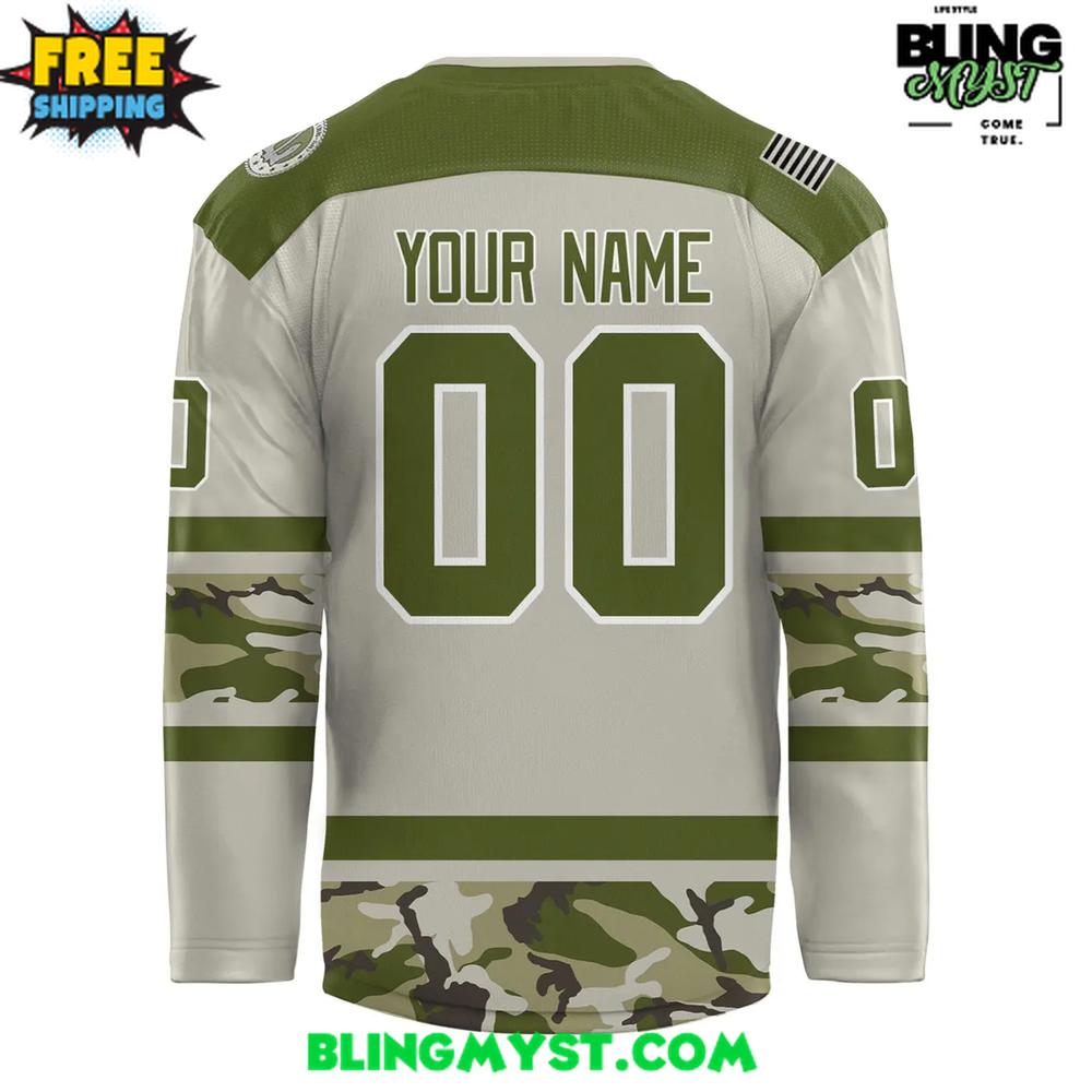 Fort Wayne Komets Military Appreciation Night 2025 Hockey Jersey - Image 3