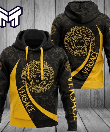 Gianni Versace 3D Hoodie For Men And Women, Luxury Brand Clothing, Clothes, And Outfit