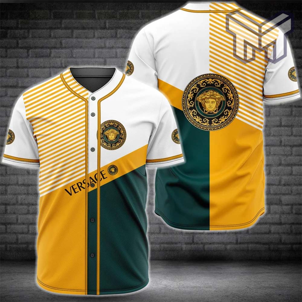 Gianni Versace Baseball Jersey Shirt Luxury Clothing Clothes Sport Outfit For Men Women Hot