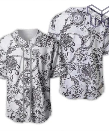 Gianni Versace White Baseball Jersey Shirt Luxury Clothing Clothes Sport For Men Women Hot