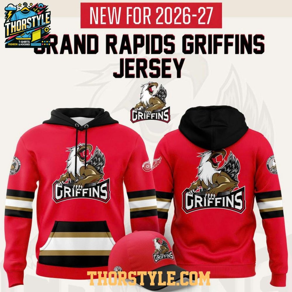 Grand Rapids Griffins New For 2026-2027 Hockey Season Hoodie Shirts