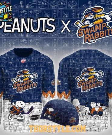 Greenville Swamp Rabbits Peanuts Night 2026 Celebration Hockey Jersey