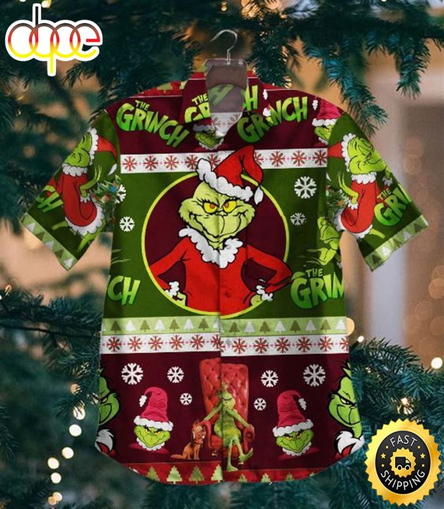Grinch Christmas 3D The Grinch Summer Hawaiian Shirt