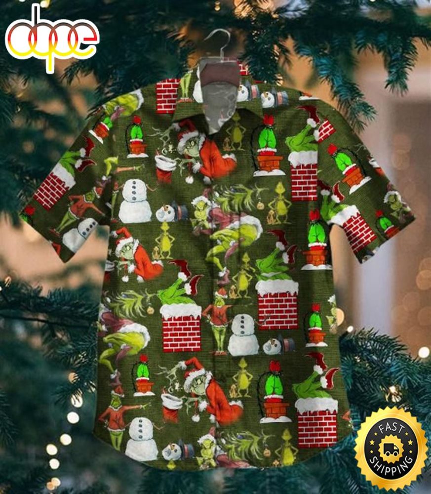 Grinch Noel Patten The Grinch Summer Hawaiian Shirt