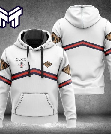 Gucci Bee 3D Hoodie, Available For Men And Women, Is A Luxury Brand Of Clothing, Accessories, And Outfits