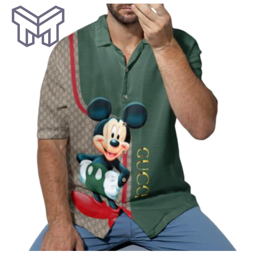 Gucci Hawaiian Shirt, Hawaiian Shirts For Men, Gucci Short Sleeve Button Shirt – Mura18807
