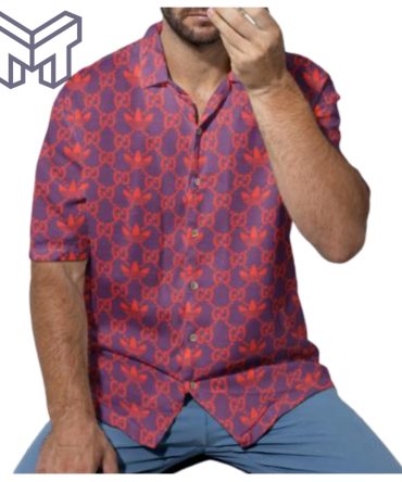 Gucci Hawaiian Shirt, Hawaiian Shirts For Men, Gucci Short Sleeve Button Shirt – Mura18814