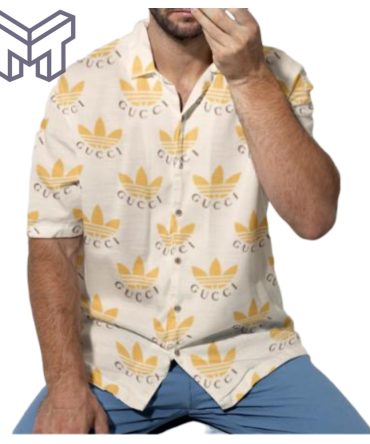 Gucci Hawaiian Shirt, Hawaiian Shirts For Men, Gucci Short Sleeve Button Shirt – Mura18815