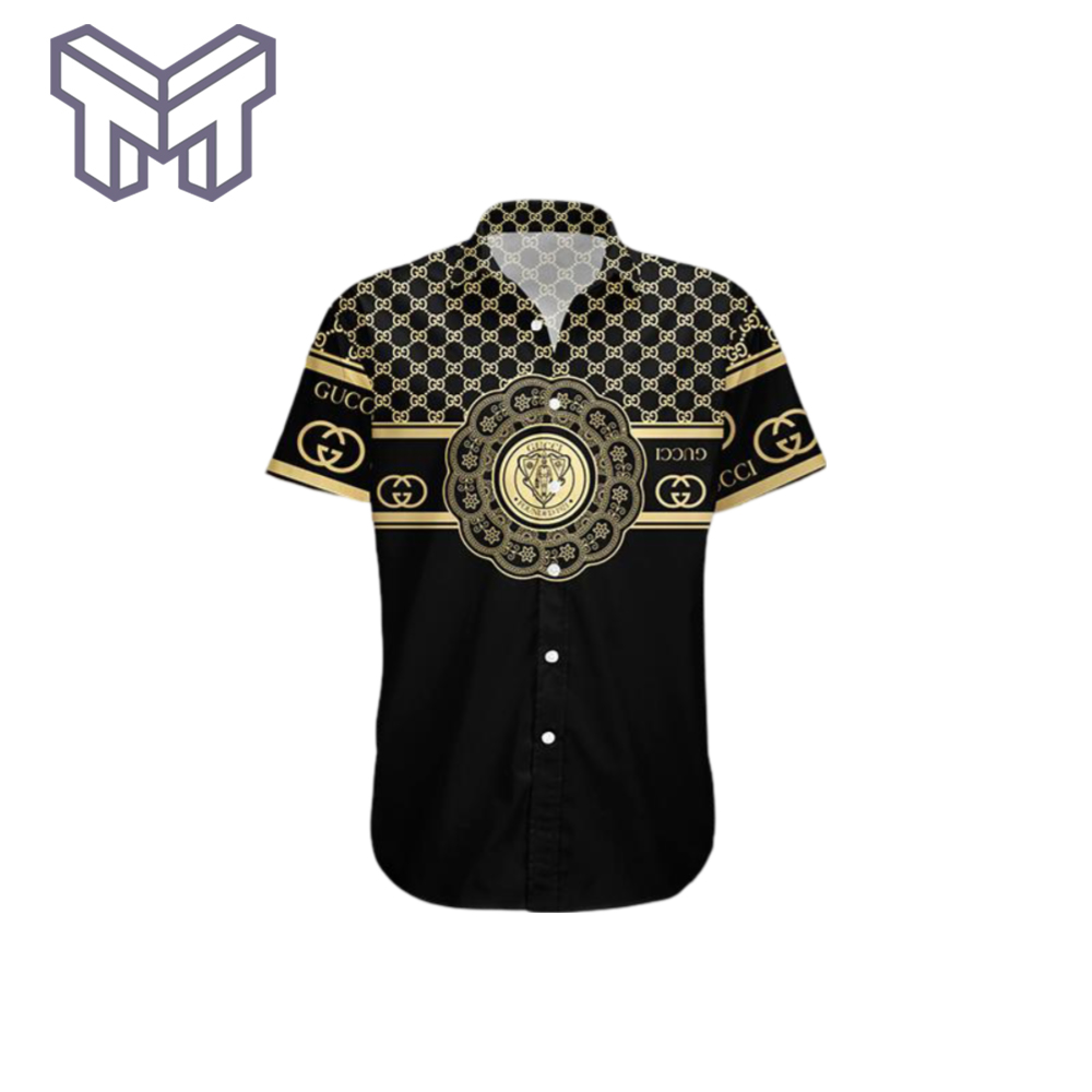 Gucci Hawaiian Shirt, Button Shirt-Mura21237
