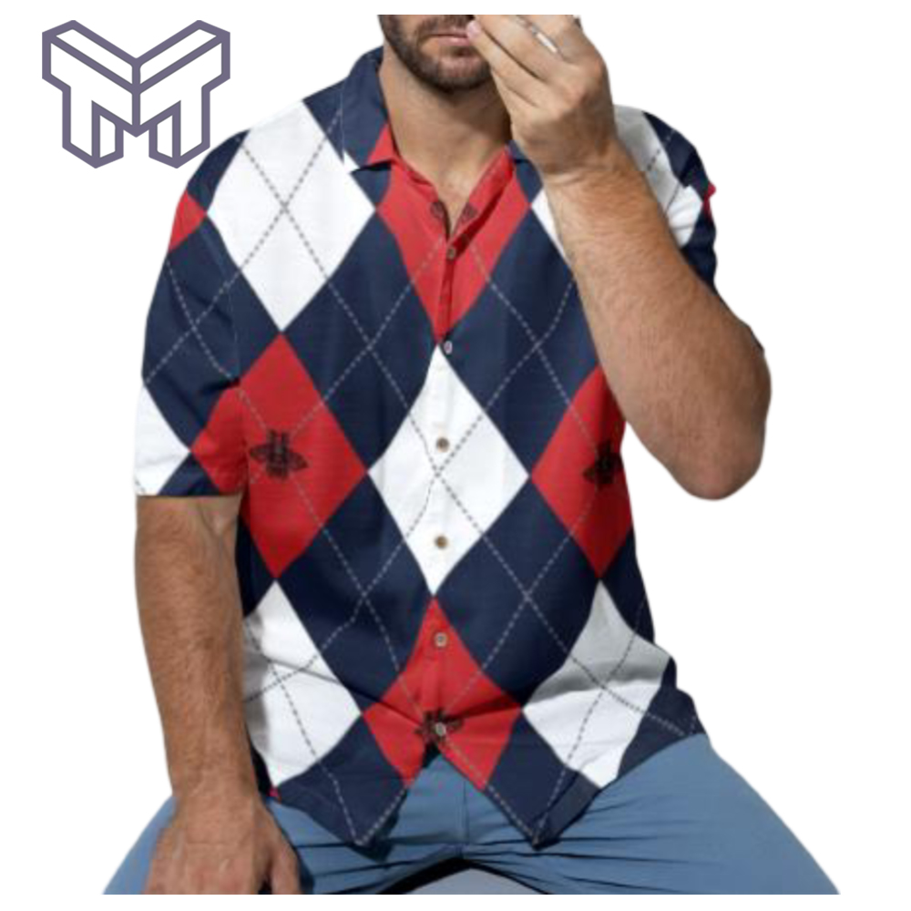 Gucci Hawaiian Shirt,Hawaiian Shirts For Men, Gucci Short Sleeve Button Shirt – Mura17806