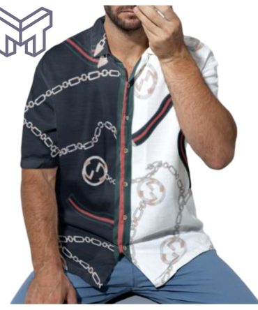 Gucci Hawaiian Shirt,Hawaiian Shirts For Men, Gucci Short Sleeve Button Shirt – Mura17807