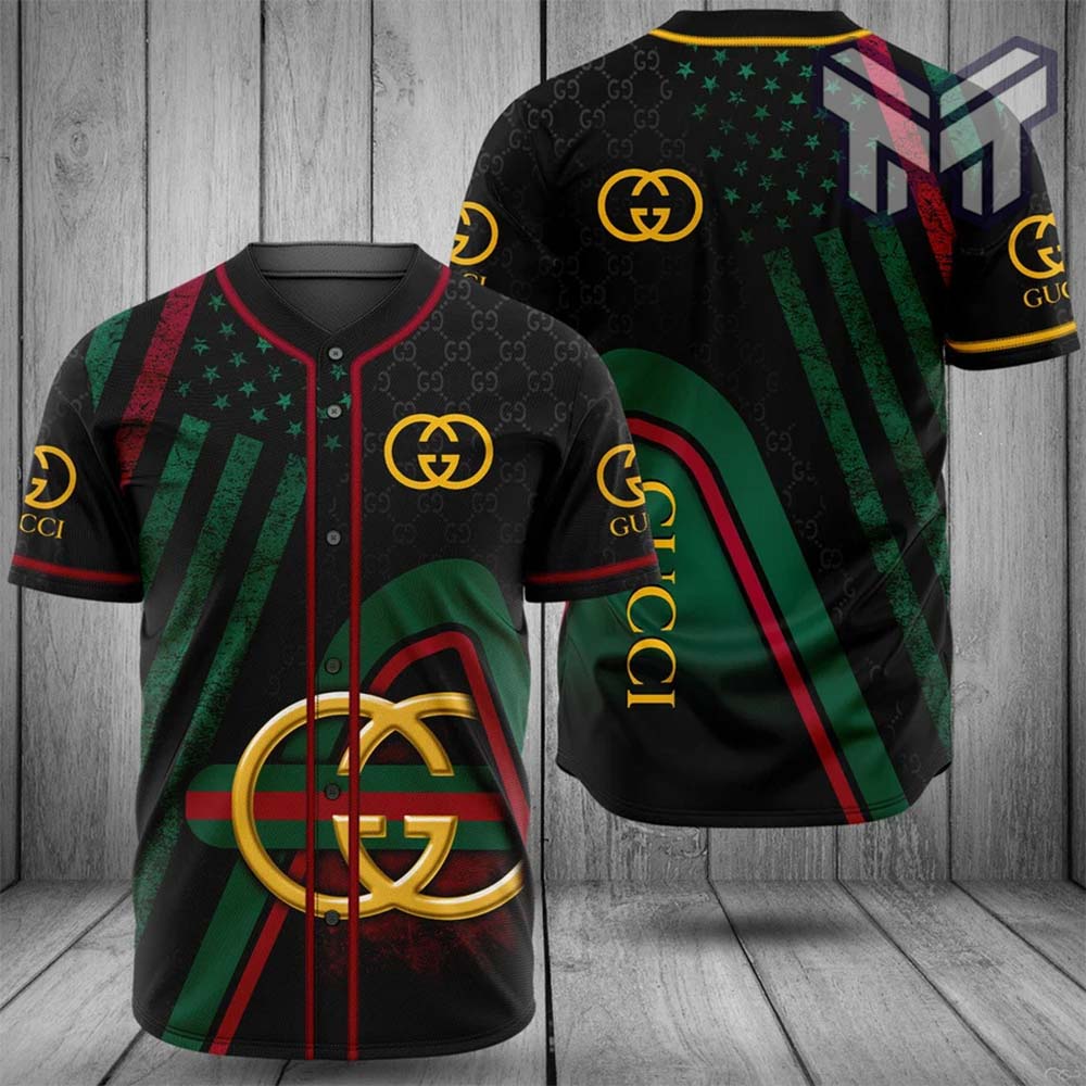 Gucci Baseball Jersey Shirt Luxury Clothing Clothes Sport For Men Women Hot Type02