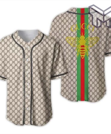 Gucci Bee Baseball Jersey Shirt Luxury Clothing Clothes Sport For Men Women Hot