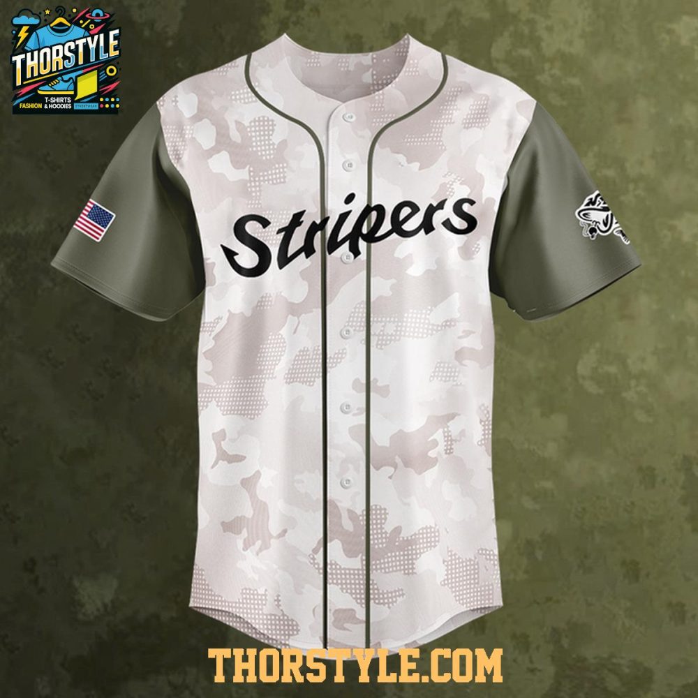 Gwinnett Stripers 2025 Armed Forces Day Celebration Baseball Jersey - Image 2