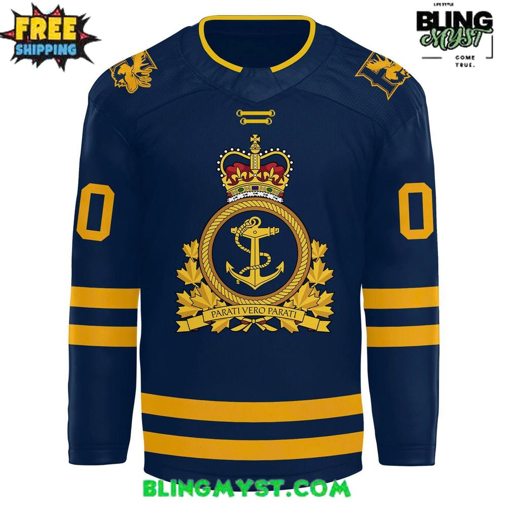 Halifax Mooseheads Dnd Appreciation Night Special Hockey Jersey - Image 2
