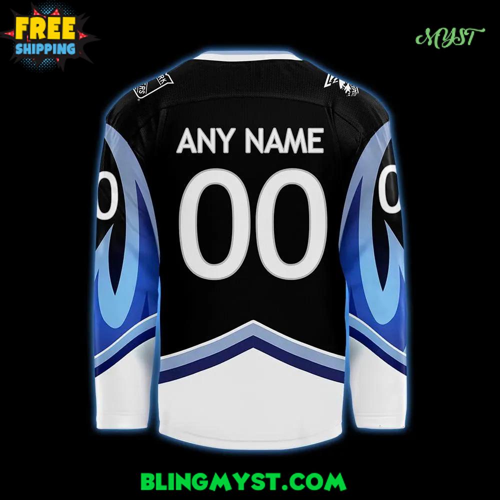 Hartford Wolf Pack Glow Night 2025 Hockey Jersey - Image 3