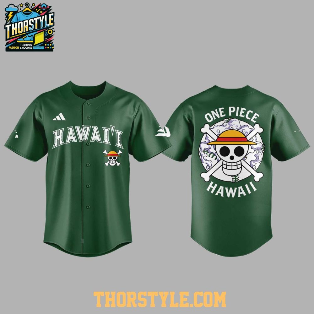 Hawaii Rainbow Warriors One Piece Night 2026 Baseball Jersey - Image 2