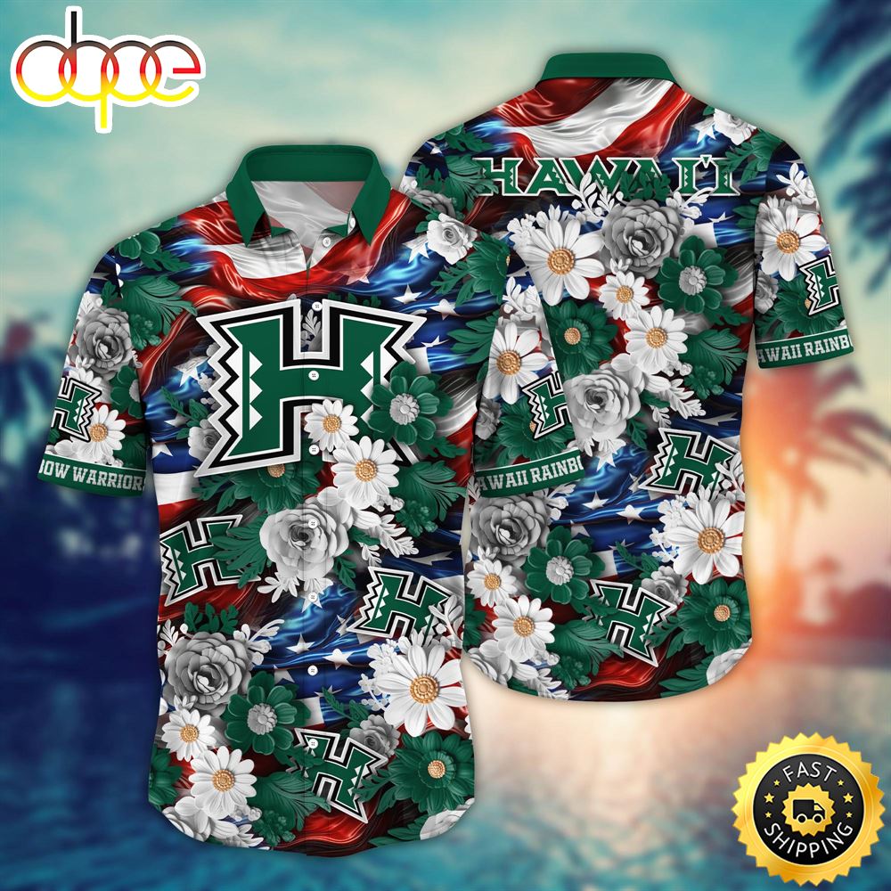 Hawaii Rainbow Warriors Ncaa3 Hawaii Shirt Independence Day