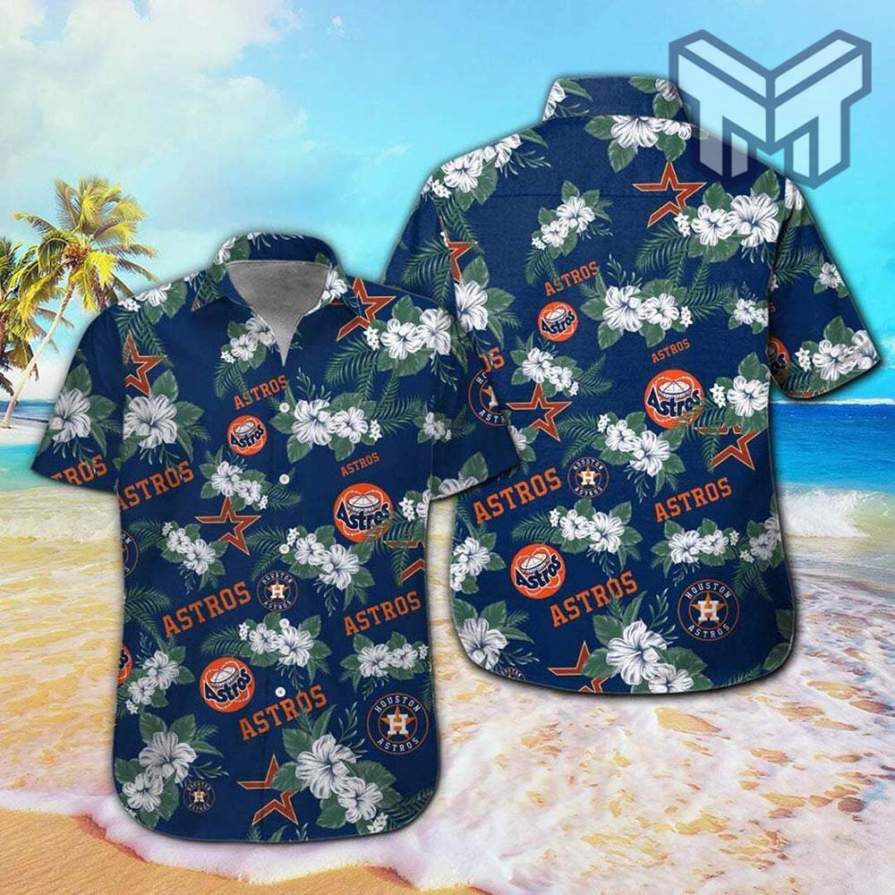 Houston Astros Baseball Hawaiian Shirt Aloha Beach Summer
