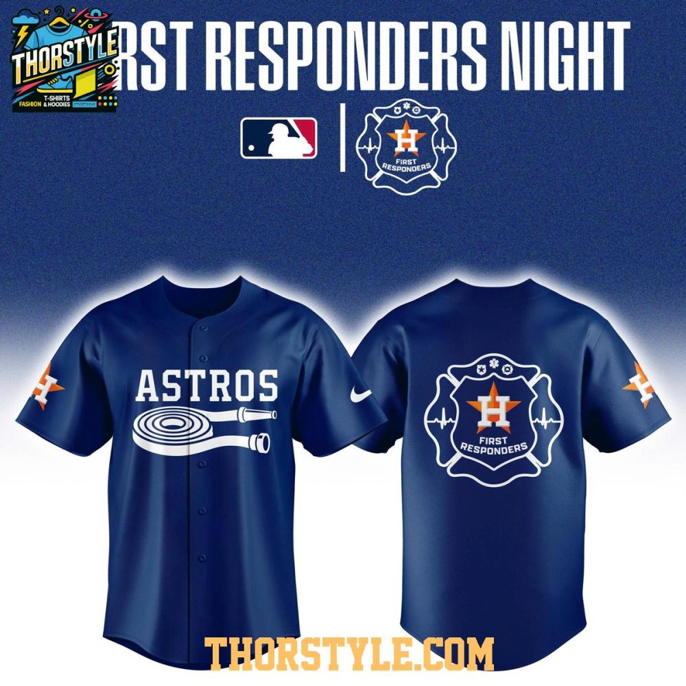 Houston Astros X First Responders 2026 Night Baseball Jersey