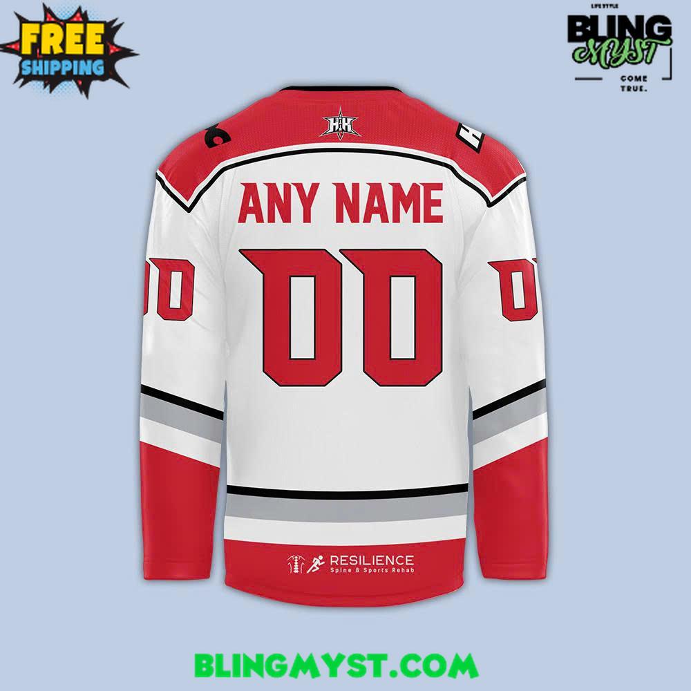 Huntsville Havoc New Uniforms 2025 White Hockey Jersey - Image 3