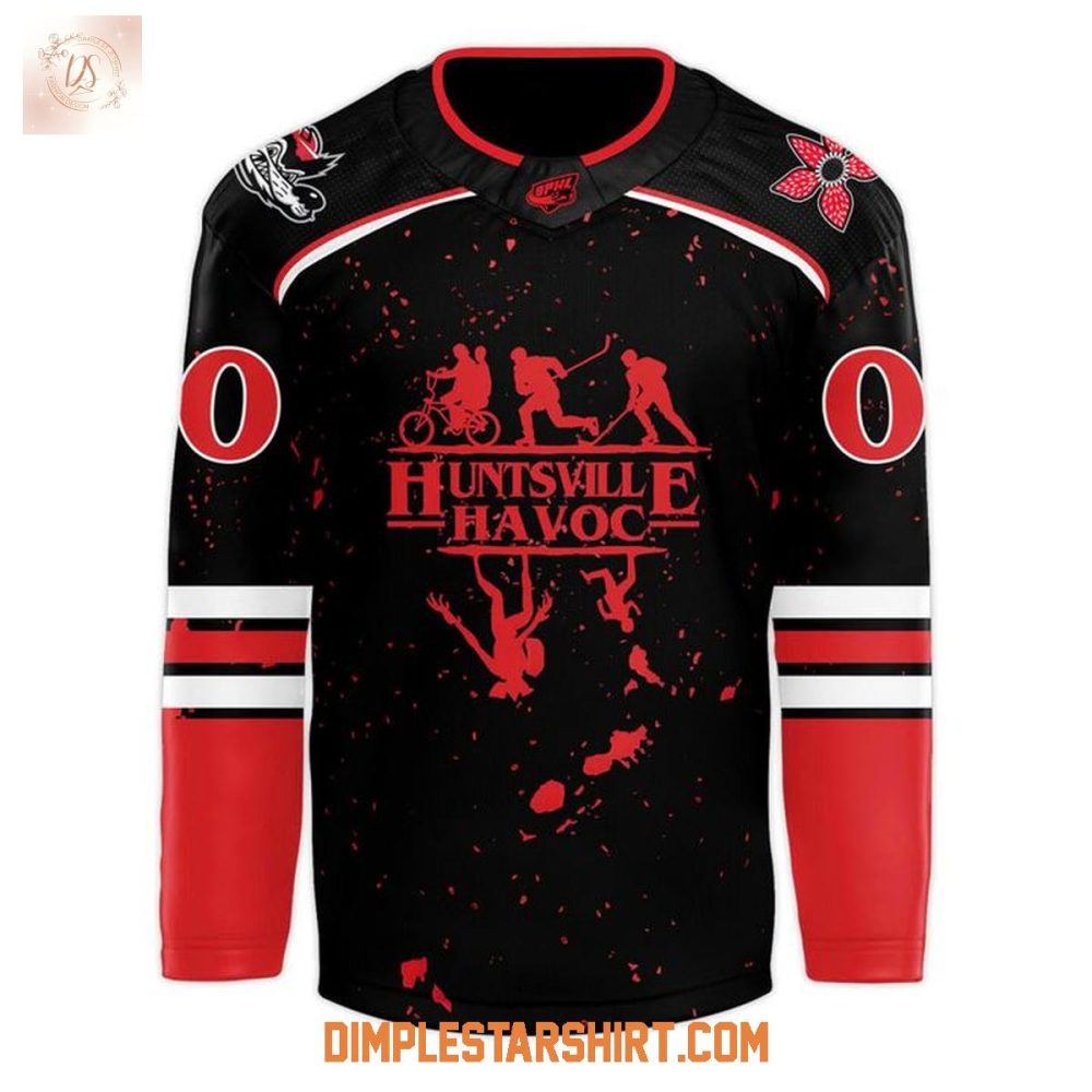 Huntsville Havoc X Stranger Things 2025 Jersey - Image 2