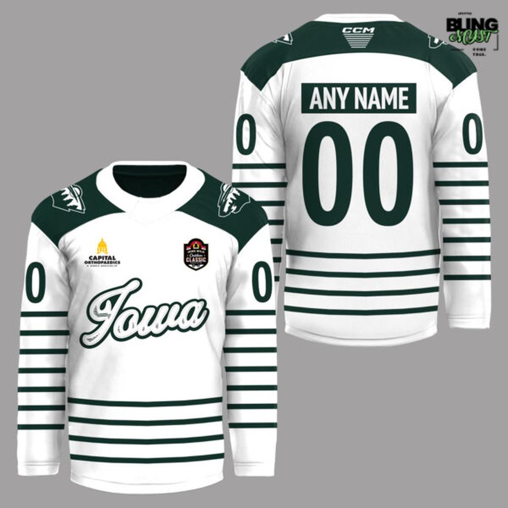 Iowa Wild Outdoor Classic 2026 Hockey Jersey - Image 5