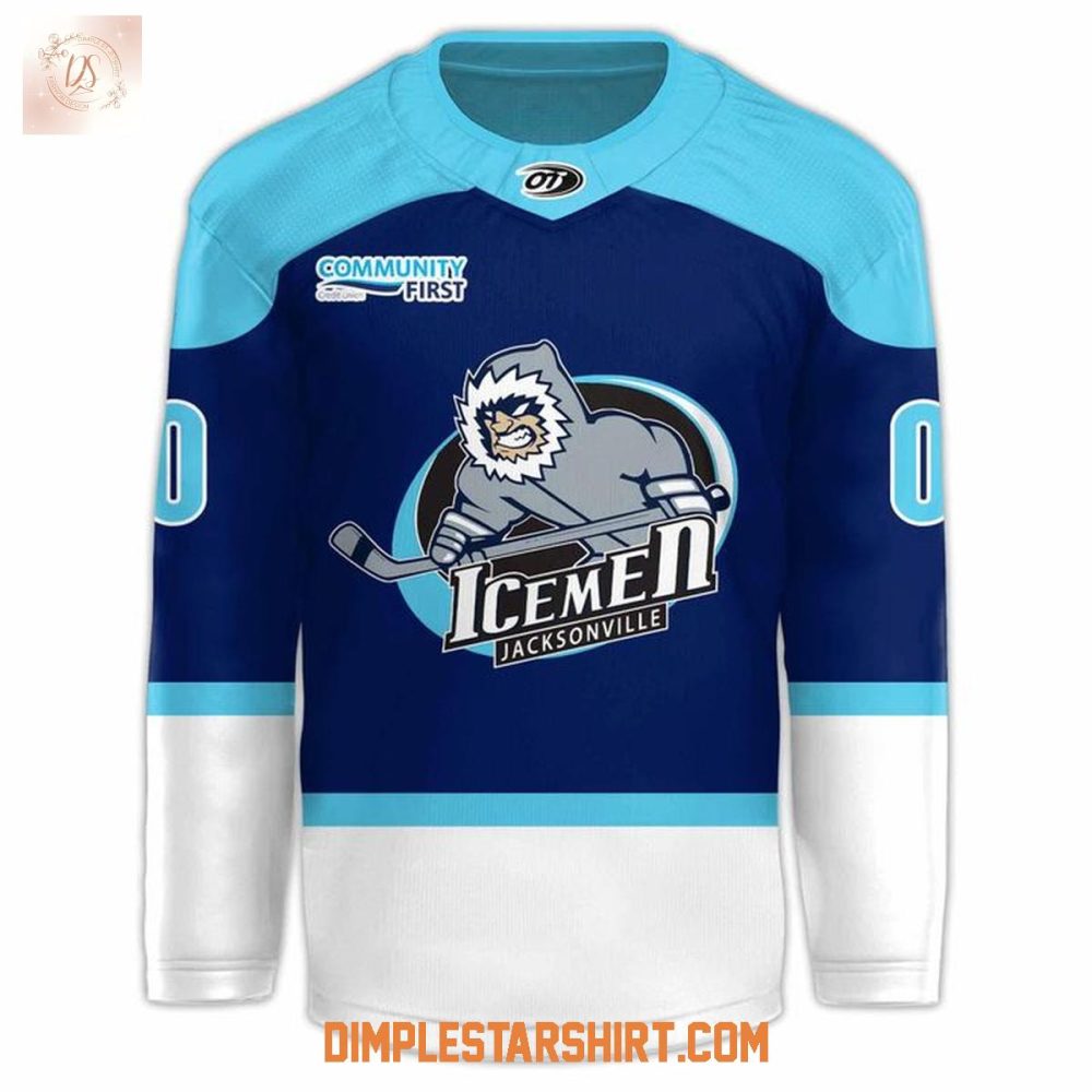 Jacksonville Icemen Opening Night Threads Hockey Jersey - Image 2