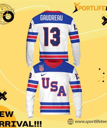 Johnny Gaudreau 13 Usa Hockey 2026 Away 2026 Winter Olympic Games Hockey Jersey Edition