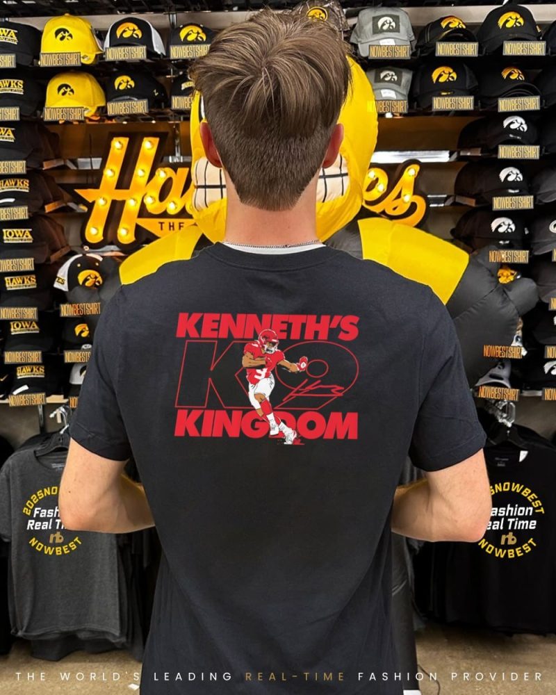 K9 Kenneth Walker Iii Kenneth'S Kingdom Signature Shirt - Image 2