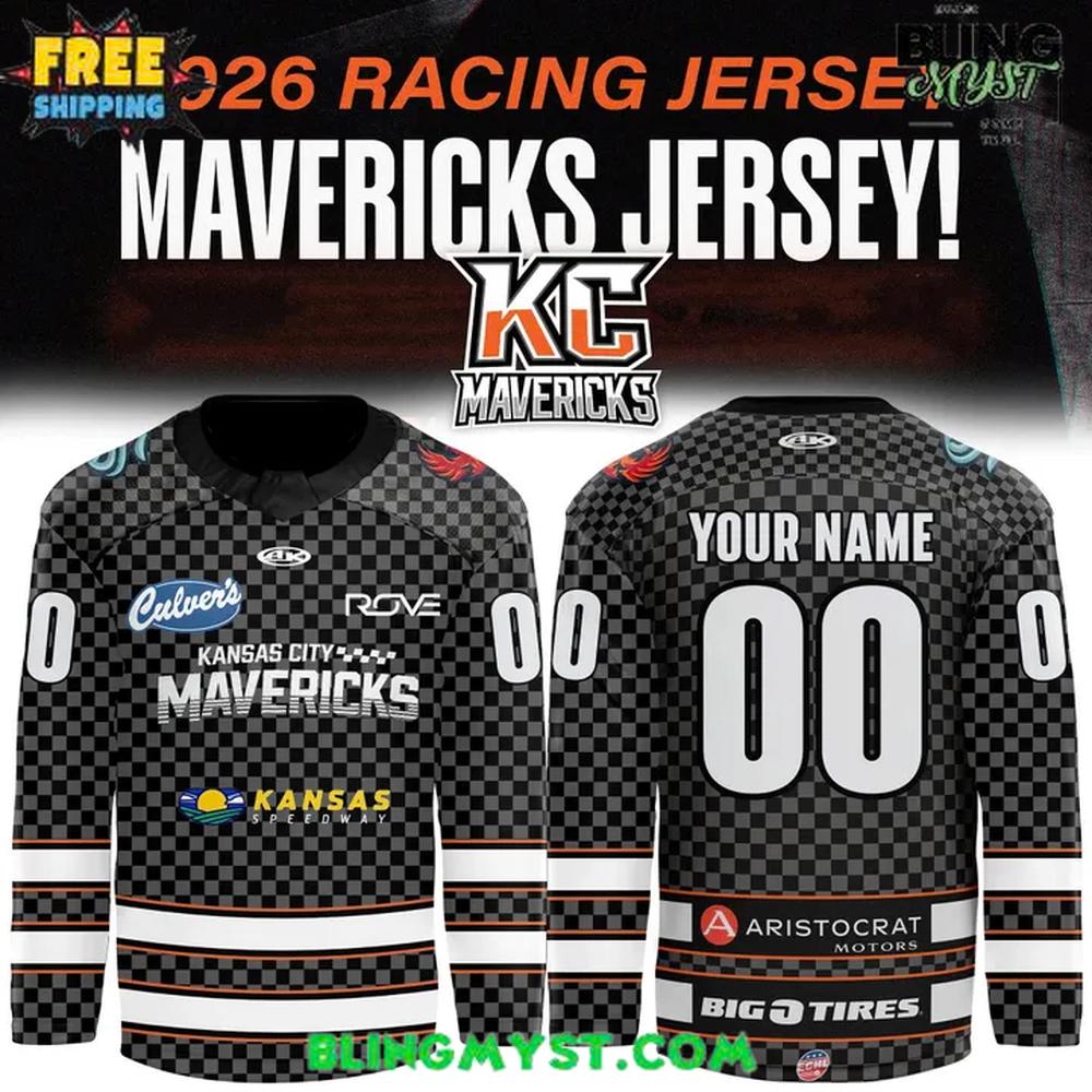 Kansas City Mavericks 2026 Racing Hockey Jersey