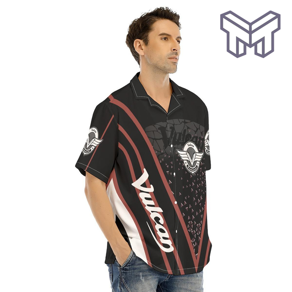 Kawasaki Vulcan Racing Team Apparel, Kawasaki Hawaiian Shirt - Image 2