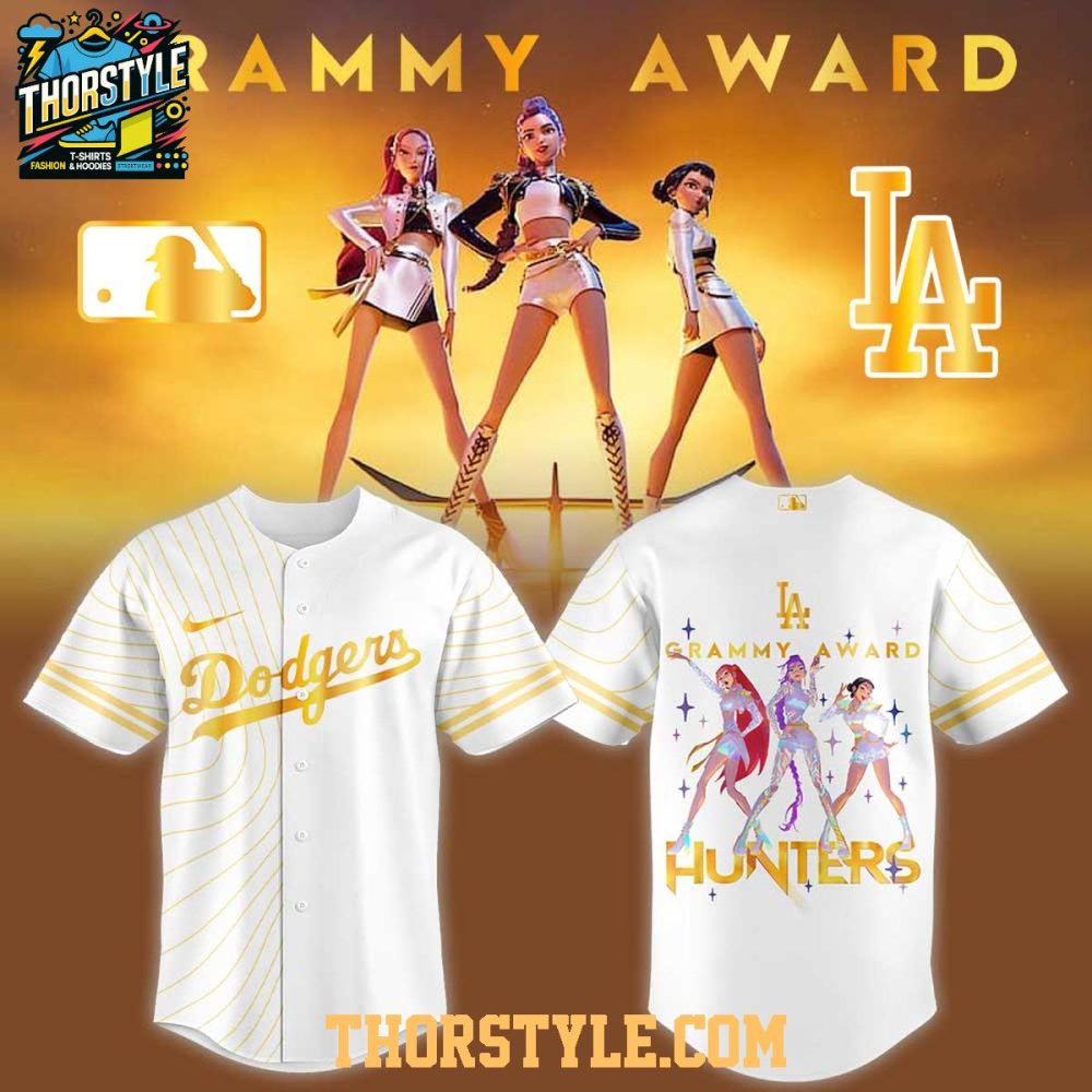 La Dodgers X Kpop Demon Hunters 2026 Grammys Personalized Baseball Jersey