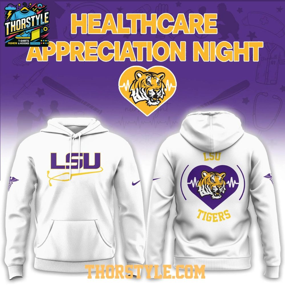 Lsu Tigers Healthcare Appreciation Night 2026 Mlb Hoodie Shirts