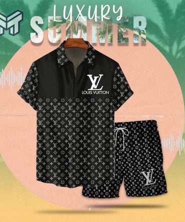 Lv Louis Vuitton Luxury Summer Hawaiian 009 (Shirt Only)