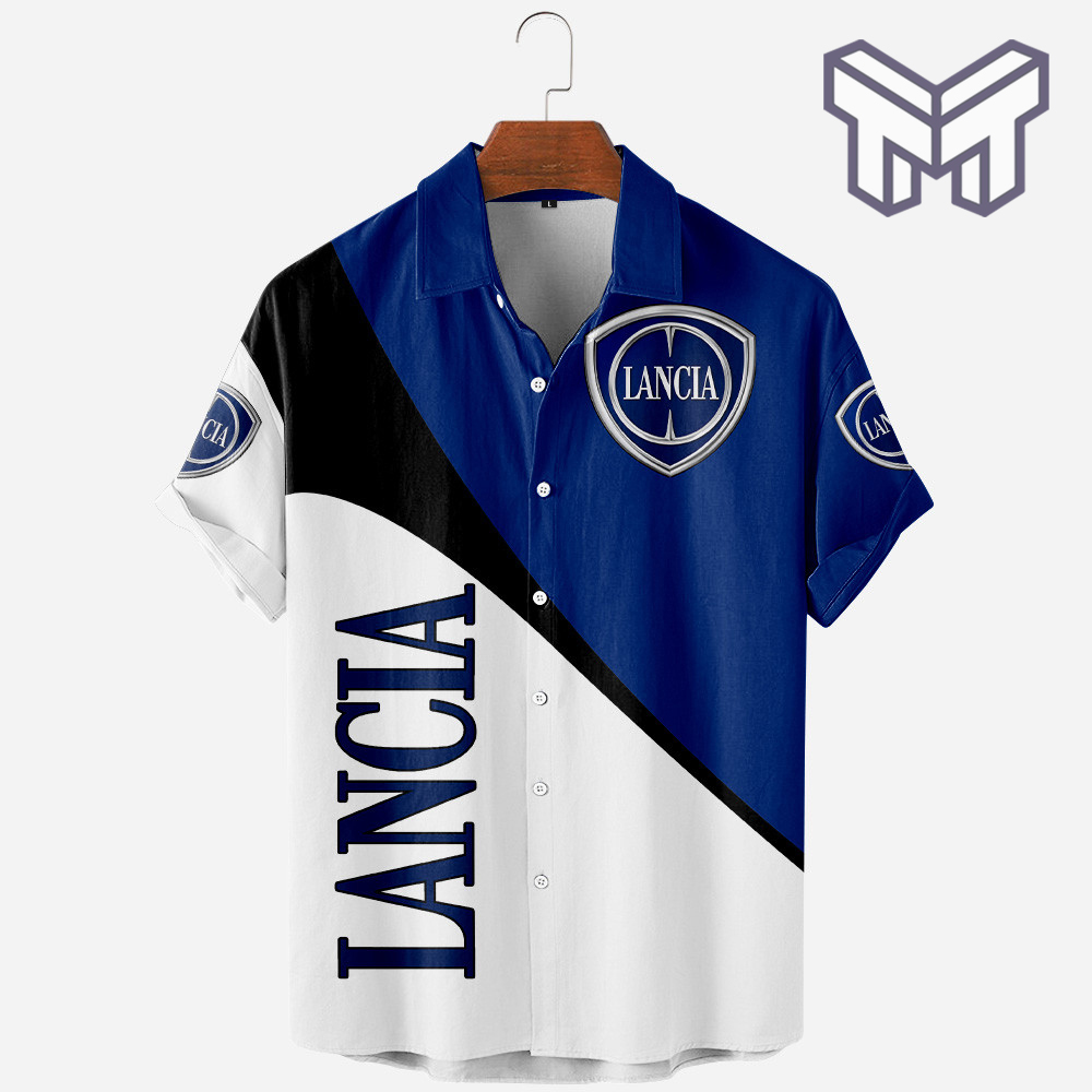 Lancia Car Apparel, Lancia Car Hawaiian Shirt - Image 2