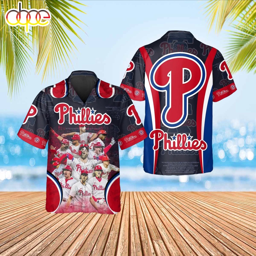 Legends Philadelphia Phillies Hawaiian Shirt